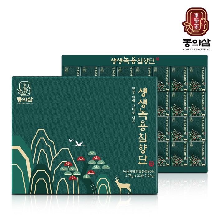 Fresh Deer Antler Agarwood 32 Tablets