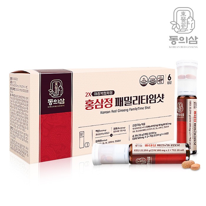 Korean Red Ginseng FamilyTime Shot